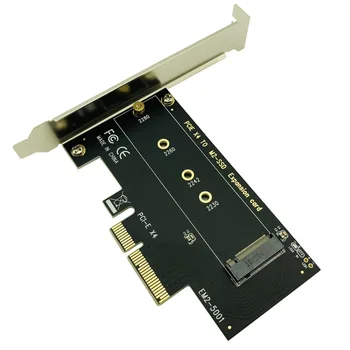 O soquete M chave M. 2 NVMe SSD PCIe Cartão de placa de Suporte a PCI Express 3.0 x4 2230 2242 2280 2260 Tamanho M. 2 SSD VELOCIDADE máxima Placa Riser