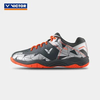 Oferta especial Original VICTOR Unisex absorção de Choque não-slipwear-resistente e respirável Badminton sapatos A362
