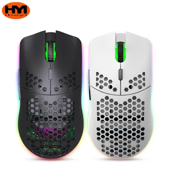 Original do Mouse 2,4 G MOUSE sem Fio Design Leve Celular RGB Brilho 6 Botão do Mouse Mouse Jogo de Computador sem Fio Mouse