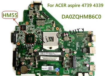 Para Acer Aspire 4739 4339 laptop placa-mãe DA0ZQHMB6C0 Com HM55 100% Totalmente Testada de Trabalho