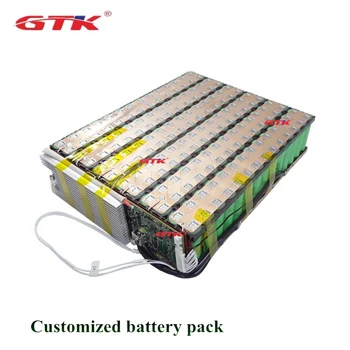Personalizado 15S 55.5 v 80Ah bateria de Lítio li-ion de Alta potência de 5000w 48v 52v para o motor de energia solar UPS ebike + 10A carregador