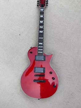 Red shell embutidos de seis cordas de uma guitarra elétrica de alta-final de recebimento