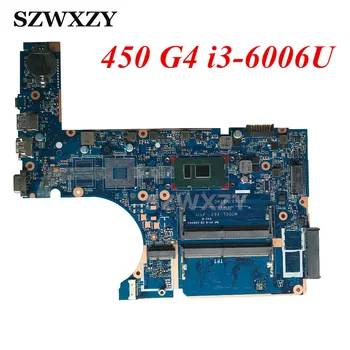 Remodelado Para o HP 450 G4 Laptop placa-Mãe Com i3-6006U CPU DDR4 DA0X83MB6H0 Completo Testado