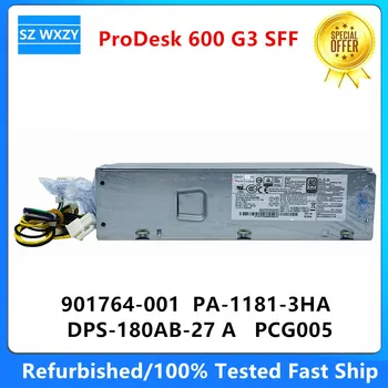 Remodelado Para o PS ProDesk 600 G3 SFF 180w Fonte de Alimentação PSU 901764-001 PA-1181-3HA DPS-180AB-27 A PCG005 100% Testado Navio Rápido