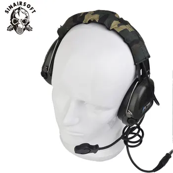 SINAIRSOFT Z111 Z tático fone de ouvido (Versão Oficial) anti-ruído fone de ouvido Sordin Dois Rádios de comunicação Militar, Paintball Caça Cabeça