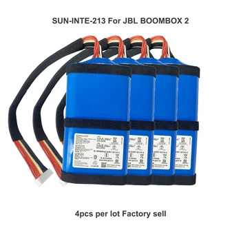 SOL-M-213 Para JBL Boombox 2 Original 10000mAh 7.26 V Bluetooth Substituição da Bateria do Orador Accu Bateria 4Pcs Por Lote