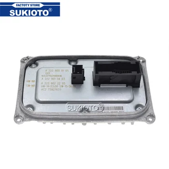SUKIOTO Novo LED Farol de Substituição de Lastro Para C CL S W205 C217 W222 HW-NR SW-NR LED Módulo de Controle A2059005110 2059005110