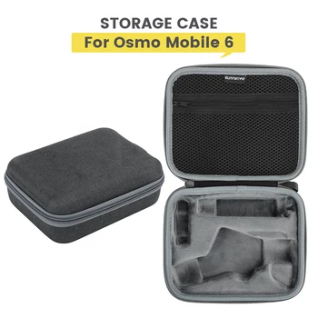Saco de armazenamento Para OM6/Osmo Mobile 6 à prova de Choque maleta de Mão Cardan Simples e Portátil, Sacos para DJI OM 6 Acessórios