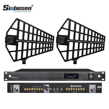 Sinbosen 500-950MHz Microfone sem Fio Sistema de 848S 8 Canais de Microfone Amplificador de Antena