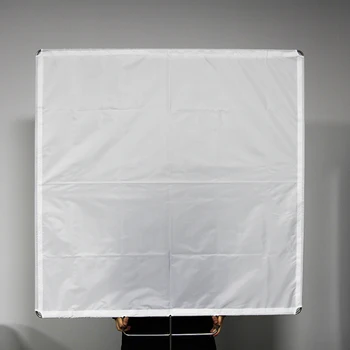 Studio bandeira branca pano de Fotografia borboleta difusor de 1,2 x 1,2 m luz Suave tecido da tela de 4 * 4 quadro cruzam pano macio