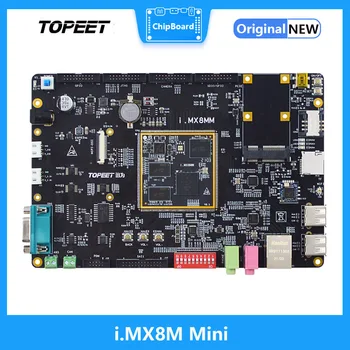 TOPEET eu. MX8M Mini Conselho de Desenvolvimento do Linux, Sistema Android NXP BRAÇO da Placa do Núcleo iMX8 mm painel de Controlo Industrial