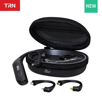TRN BT30 TWS sem Fio Bluetooth Atualizar o Cabo do Módulo de gancho de orelha 5.2 Bluetooth Qualcomm Fone de ouvido APT-X 2 PINOS\MMCX PINOS