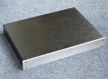 Tamanho W430 H55 l 306 de Alumínio pré-Amplificador DAC Decodificador de Chassi AMP Shell Caixa de DIY