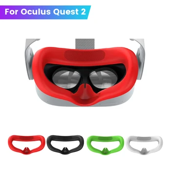 Tampa de proteção Para o Oculus Quest 2 VR Óculos Rosto Pad VR Protetora da Luva Para a Busca 2 VR Dispositivos Acessórios