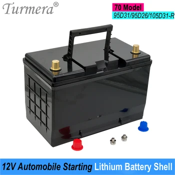 Turmera Bateria de Carro 12V Caixa de Automóvel de Partida Baterias de Lítio de Shell para a Série 70 95D31 95D26 105D31-L Substituir o Chumbo-Ácido de Uso