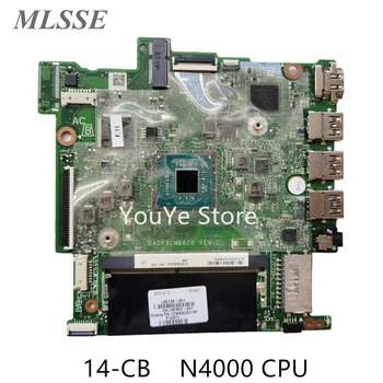 Usado Para HP Chromebook 14-CB Laptop placa-Mãe Com N4000 CPU DA0P9CMB6C0 L65728-601 L65953-601 placa-mãe 100% Testada Navio Rápido
