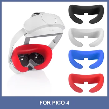 VR Substituição Rosto Almofada Almofada de Rosto Capa Protetora Tapete de Almofada de Olho Para o Pico Neo 4 VR de Silicone, Tampa de Interface Acessórios