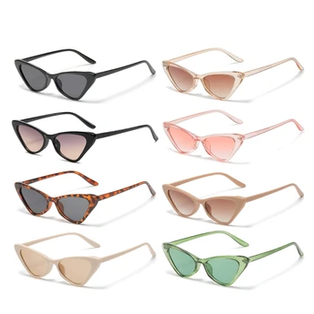 Vintage Gato Olho-de-Óculos de sol para Mulheres Fashion da Moda de Óculos de sol UV-Proteção de Dropship