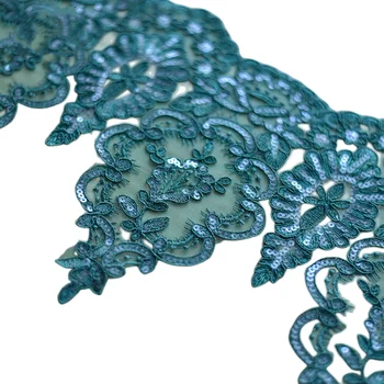 Várias Cores Podem Ser Selecionadas para o Costume de Lantejoulas Borda do Laço de Desbaste DIY Cocar de Vestido de Noiva Decorativos Toalha de mesa RS4118