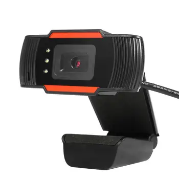 Webcam USB 480P Web Câmera Built-in Microfone de Rotação de Câmera Completa Chamada de Vídeo Para o Computador Portátil