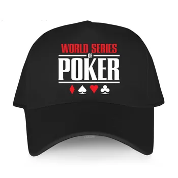 World Series of Poker, em Bonés de Beisebol Legal Ajustável ao ar livre Unisex Chapéus Mulheres Homens Pico do Boné