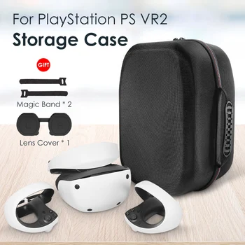 para PSVR2 Caso de Armazenamento Portátil Saco de Transporte de Caixa de Anti-queda Rígido de Protecção para PlayStation PS VR2 Acessórios VR